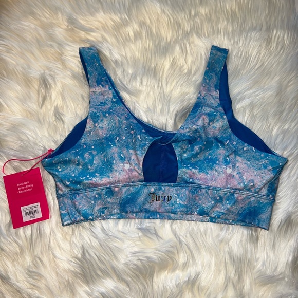 NWT Juicy Couture Sports bra size Large - Picture 3 of 6